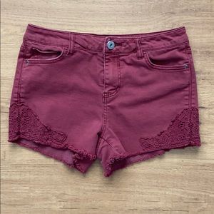 Vanilla Star High Waist Festival Shorts